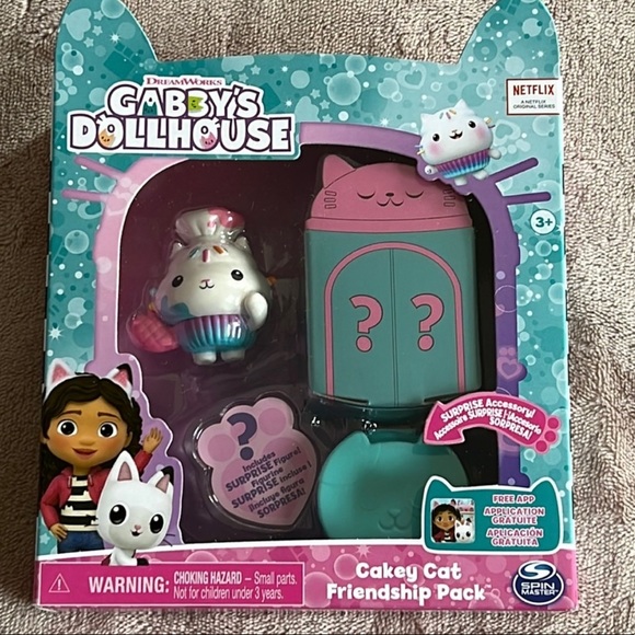 2 Gabby’s Dollhouse Friendship packs Kitty Fairy Cakey Cat bundle set - Picture 3 of 3